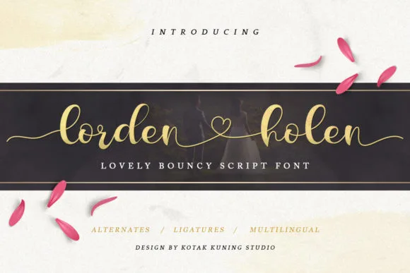 Lorden Holen Font Lorden Holen Font Poster 1