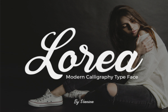 Lorea Font Poster 1