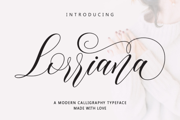 Lorriana Font Poster 1