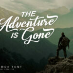 Losttimoh Font Poster 8