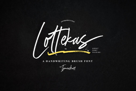 Lottekas Font Poster 1