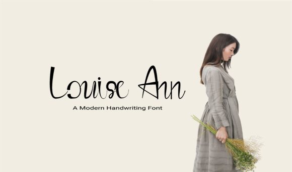 Louise Ann Font Poster 1