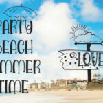 Love and Beach Font Poster 10