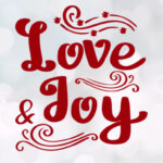 Love and Joy Font Poster 1