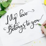 Love Cindy Script Font Poster 2