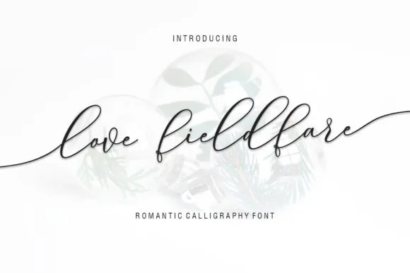 Love Fieldfare Font Love Fieldfare Font Poster 1
