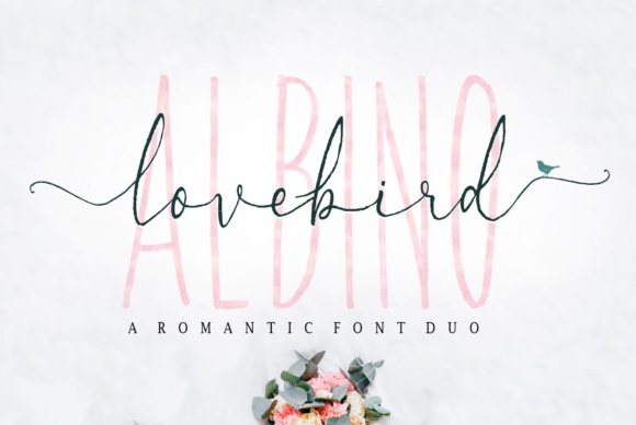 Lovebird Font Poster 1