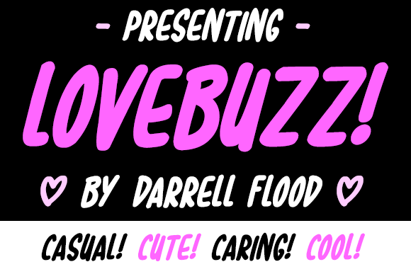Lovebuzz Font Poster 1