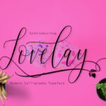 Lovelay Font Poster 1