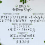 Lovely Buttering Font Poster 8