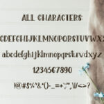 Lovely Creature Font Poster 3