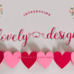 Lovely Design Font Poster 1