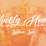 Lovely Home Font Poster 1