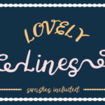 Lovely Lines Font Poster 1