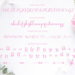 Lovely Valentine Font Poster 6