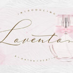 Lovento Font Poster 1