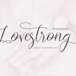 Lovestrong Font Poster 1