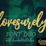 Lovesurely Font Poster 1