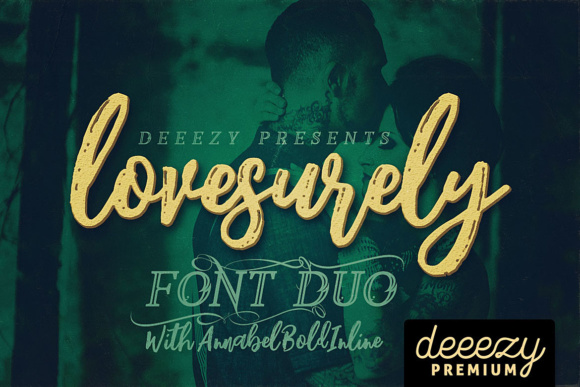 Lovesurely Font Poster 1