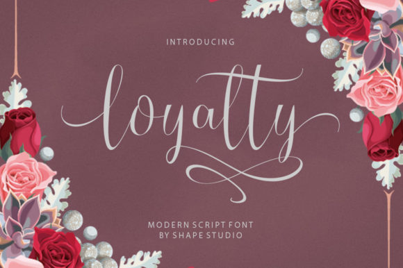 Loyalty Font Poster 1