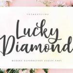 Lucky Diamond Font Poster 1