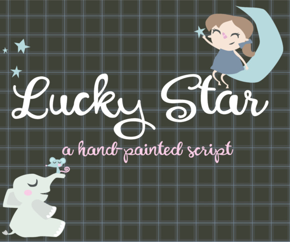 Lucky Star Font Poster 1