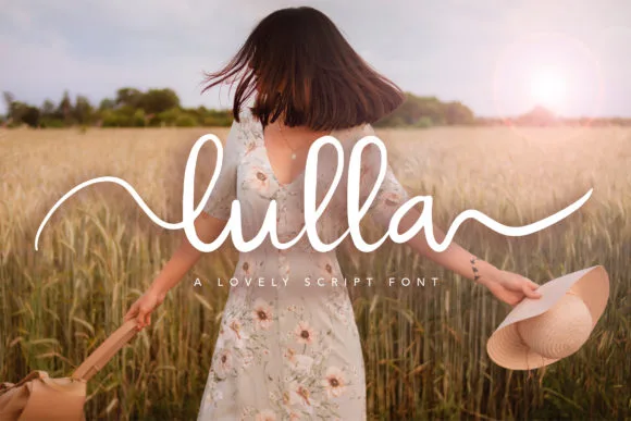 Lulla Font Lulla Font Poster 1