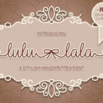 Lulu-Lala Font Poster 1