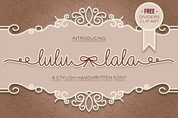 Lulu-Lala Font Poster 1