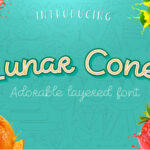 Lunar Cone Font Poster 1