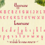 Luvdove Font Poster 2