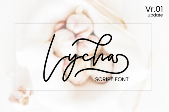 Lycha Font Poster 1