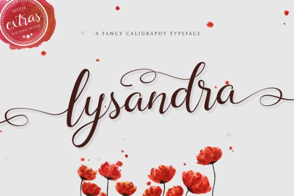 Lysandra Font Poster 1