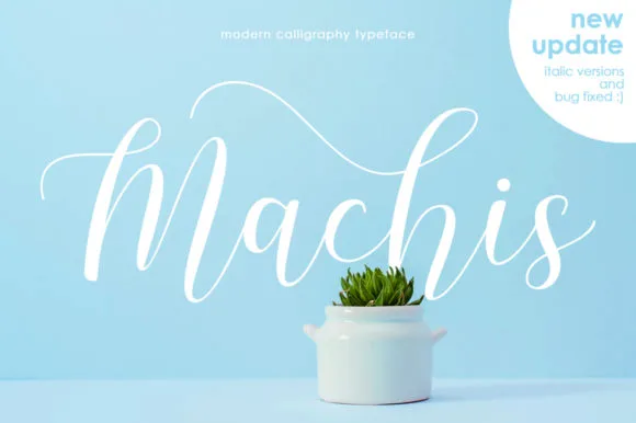 Machis Font Machis Font Poster 1