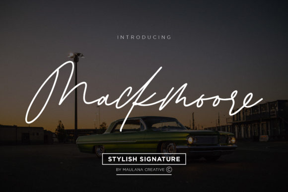 Mackmoore Font