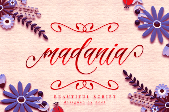 Madania Script Font