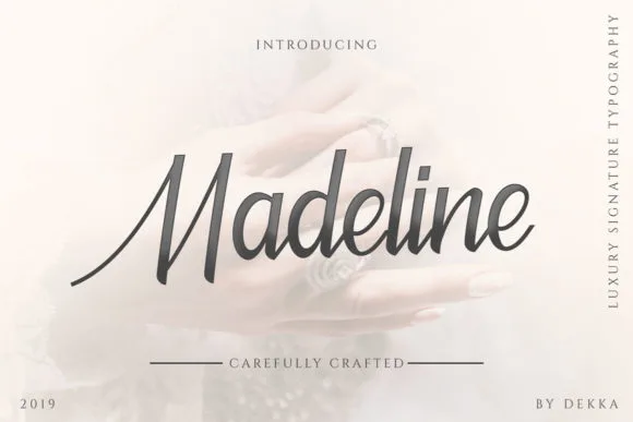 Madeline Font Madeline Font Poster 1