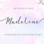 Madeline Font Poster 1