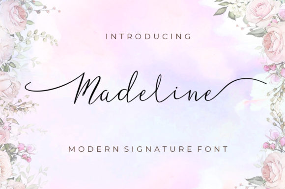 Madeline Font Poster 1