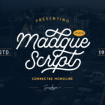 Madgue Font Poster 1