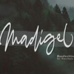 Madigel Font Poster 16