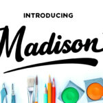 Madison Font Poster 1