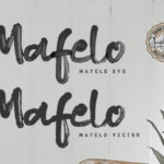 Mafelo Font Poster 7