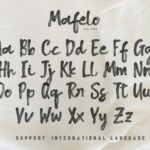 Mafelo Font Poster 8