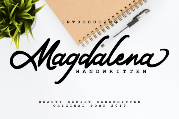 Magdalena Font Poster 1