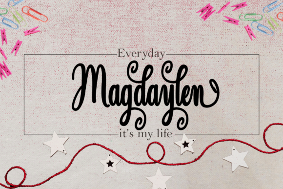 Magdaylen Font Poster 1