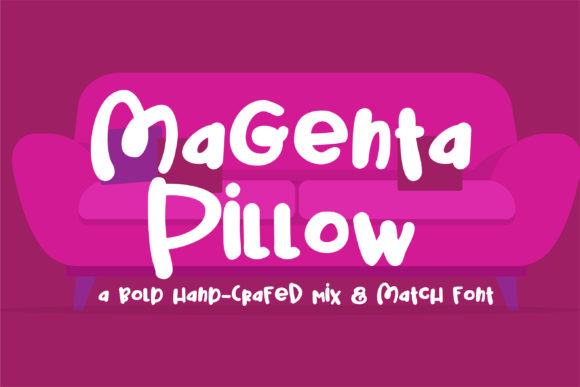 Magenta Pillow Font
