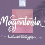 Magentasia Font Poster 1