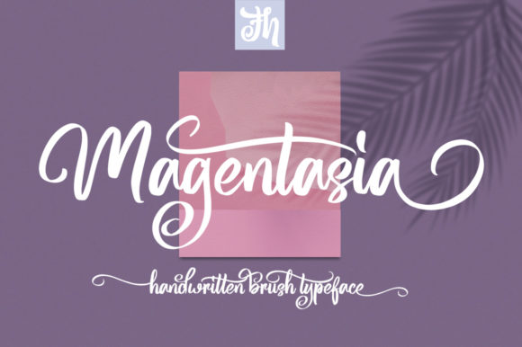 Magentasia Font Poster 1