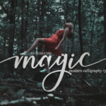 Magic Font Poster 1